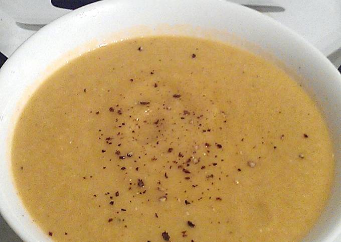 Recipe of Award-winning Vickys Spiced Cauliflower Soup, GF DF EF SF