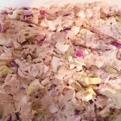 A picture of Healthy tuna snack.