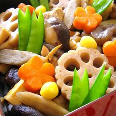 A picture of Truly Delicious! New Year's Osechi - Chicken with Vegetables.