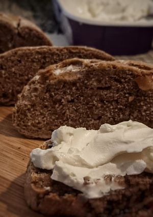 Una foto de Pan de centeno con nueces