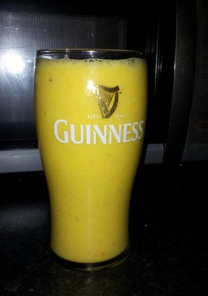 A picture of citrus weight loss smoothie.