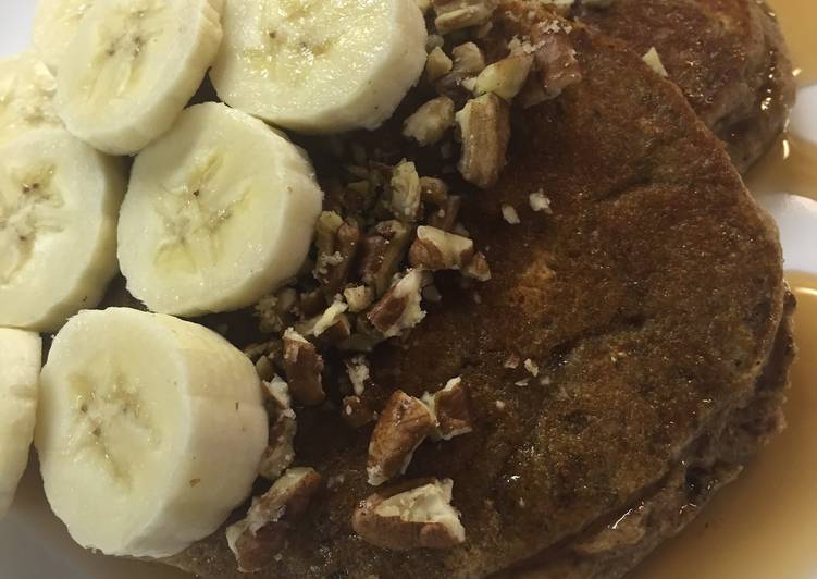 How to Make Any-night-of-the-week Sammies Banana Nut Protein Pancakes