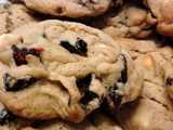 chocolate fruit cookies