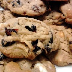 A picture of White Chocolate Cranberry Cookies.