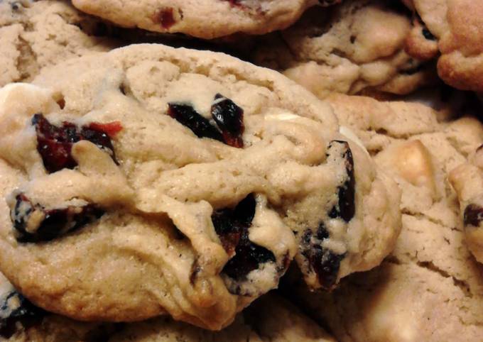 Simple Way to Prepare Award-winning White Chocolate Cranberry Cookies