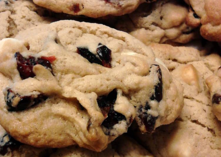 Steps to Prepare Perfect White Chocolate Cranberry Cookies