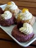 RAW MIXED BERRY and MANGO CAKES