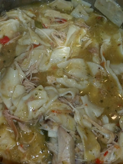 A picture of Chicken and Dumplings.
