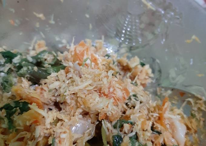 Urap sayur sederhana