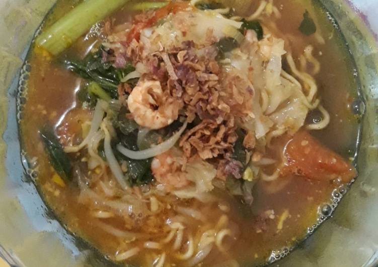 Resep Mie Tek Tek Kari, Lezat