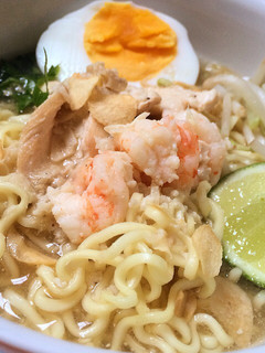 Foto resep Mie Kuah Udang Tauge