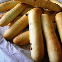 A picture of Mini Chocolate Bread Sticks.