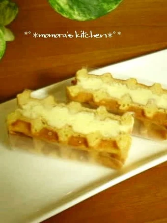 Recipe Easy Fluffy Waffle Custard Sandwich the Can Spoil the Tongue Perfect