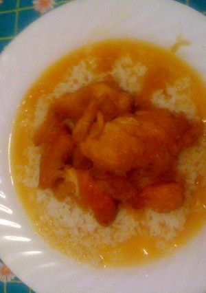 A picture of Delectable Honey Pineapple Chicken.