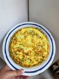 Tortilla de patata y calabacín fit