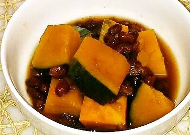 &quot;Itoko-ni&quot; Kabocha Squash Simmered with Canned Adzuki Beans