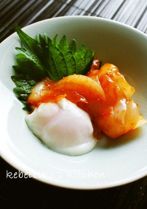 A picture of Spicy Squid and Hot Spring Egg.