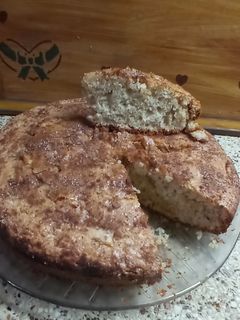 Una foto de Torta de banana y manzana húmeda !!!