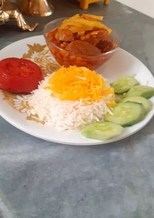 عکسی از دستور خورشت قیمه مخصوص