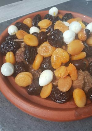 صورة لوصفة طاجين الحلو