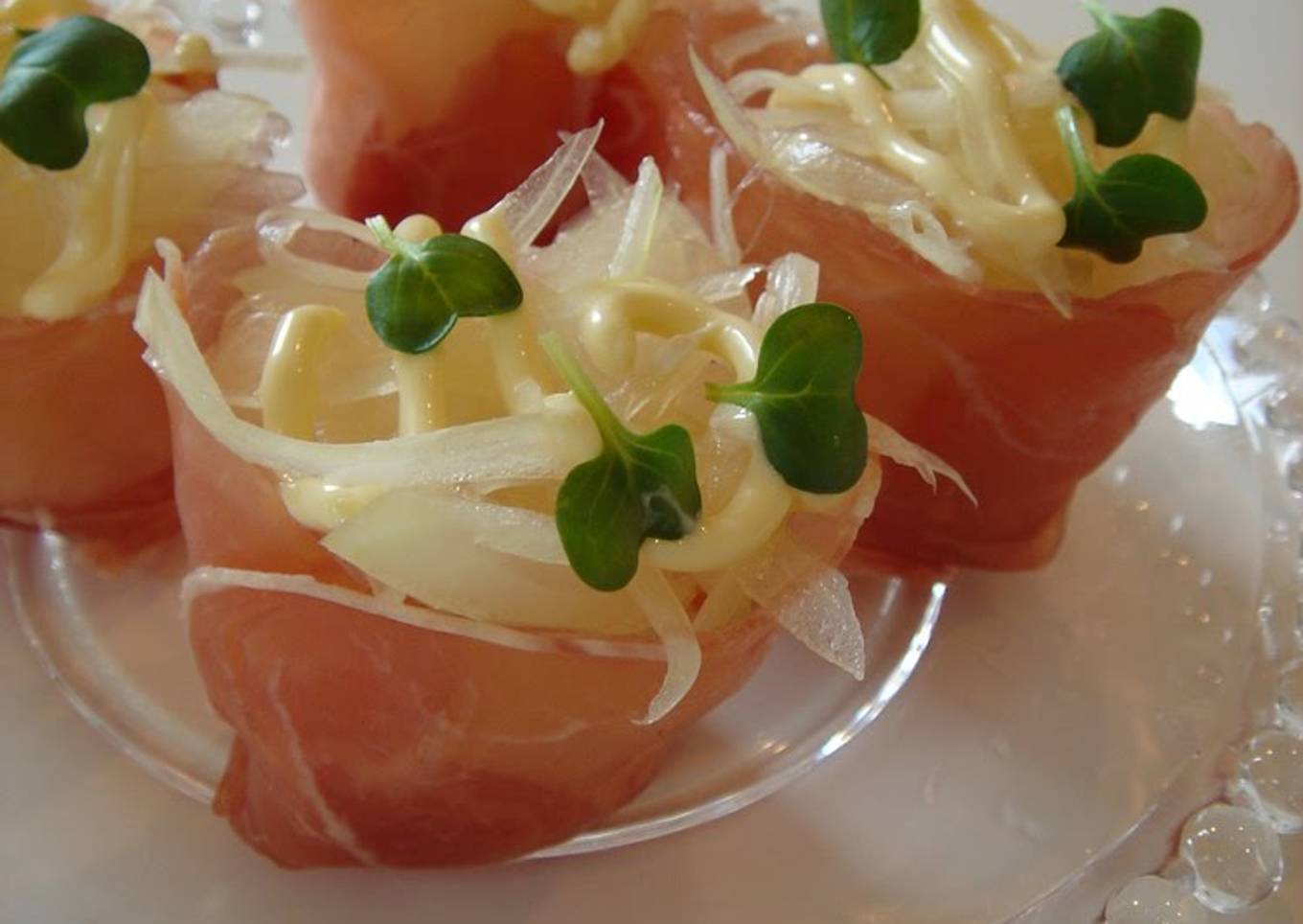 Cured Ham Sushi Balls