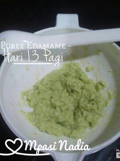 Foto resep Puree Edamame/Kedelai Jepang - Mpasi