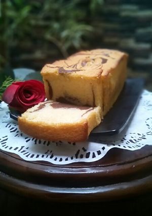Foto resep Bolu marmer putih telur