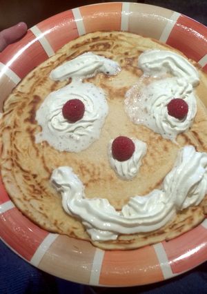 A picture of pancakes.