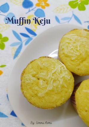 Foto resep 61. Muffin Keju Panggang Wokpan/ Panci 💛