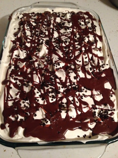 A picture of Oreo Pudding Pie.