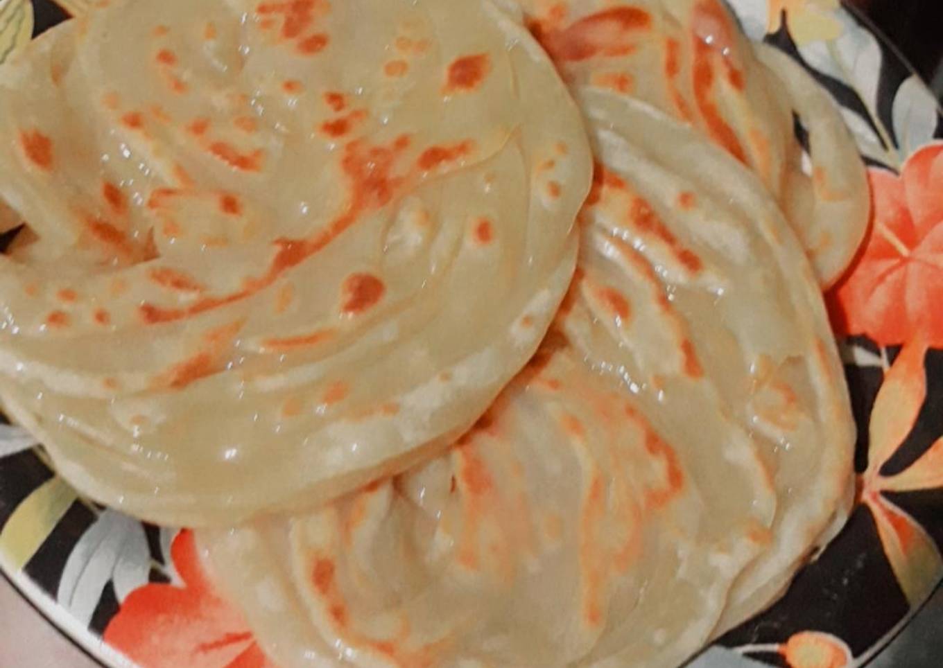 Roti canai toping susu