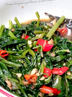 Foto resep Tumis kangkung terasi