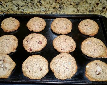 The New Way Prepare Recipe Healthy Dark Chocolate Oatmeal Cookies Savory Delicious