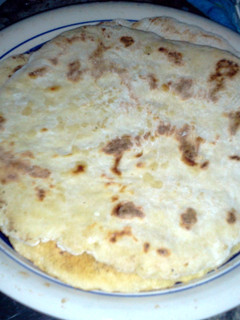 A picture of Sada Roti.