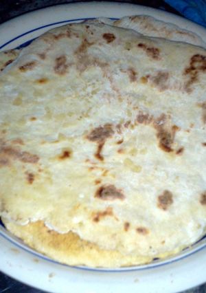 A picture of Sada Roti.