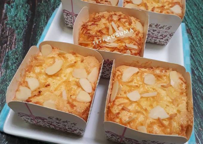 Resep Bolu hongkong keju super lembut #pr_adakejunya# oleh Titi Kusuma