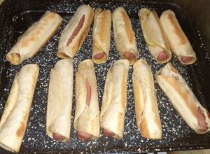 Una foto de Salchichas enrolladas (receta 1 de 3)