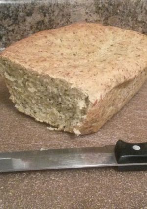 A picture of Basil Parmesan Bread.