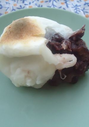 A picture of Easy Anko (Sweet Azuki Bean Paste) Made in a Pressure Cooker.