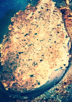 A picture of Baked parmesan chicken.