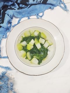 Foto resep Sayur Bening Bayam Labu Air