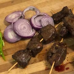 A picture of Grilled liver.