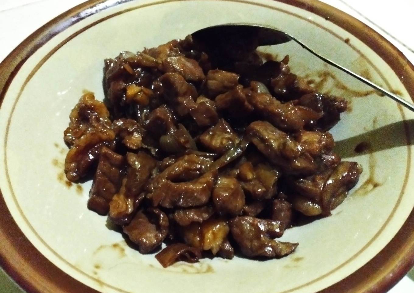 Beef teriyaki saori