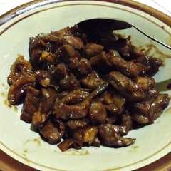 A picture of Beef teriyaki saori.