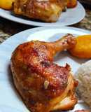 Pollo al horno sencillo