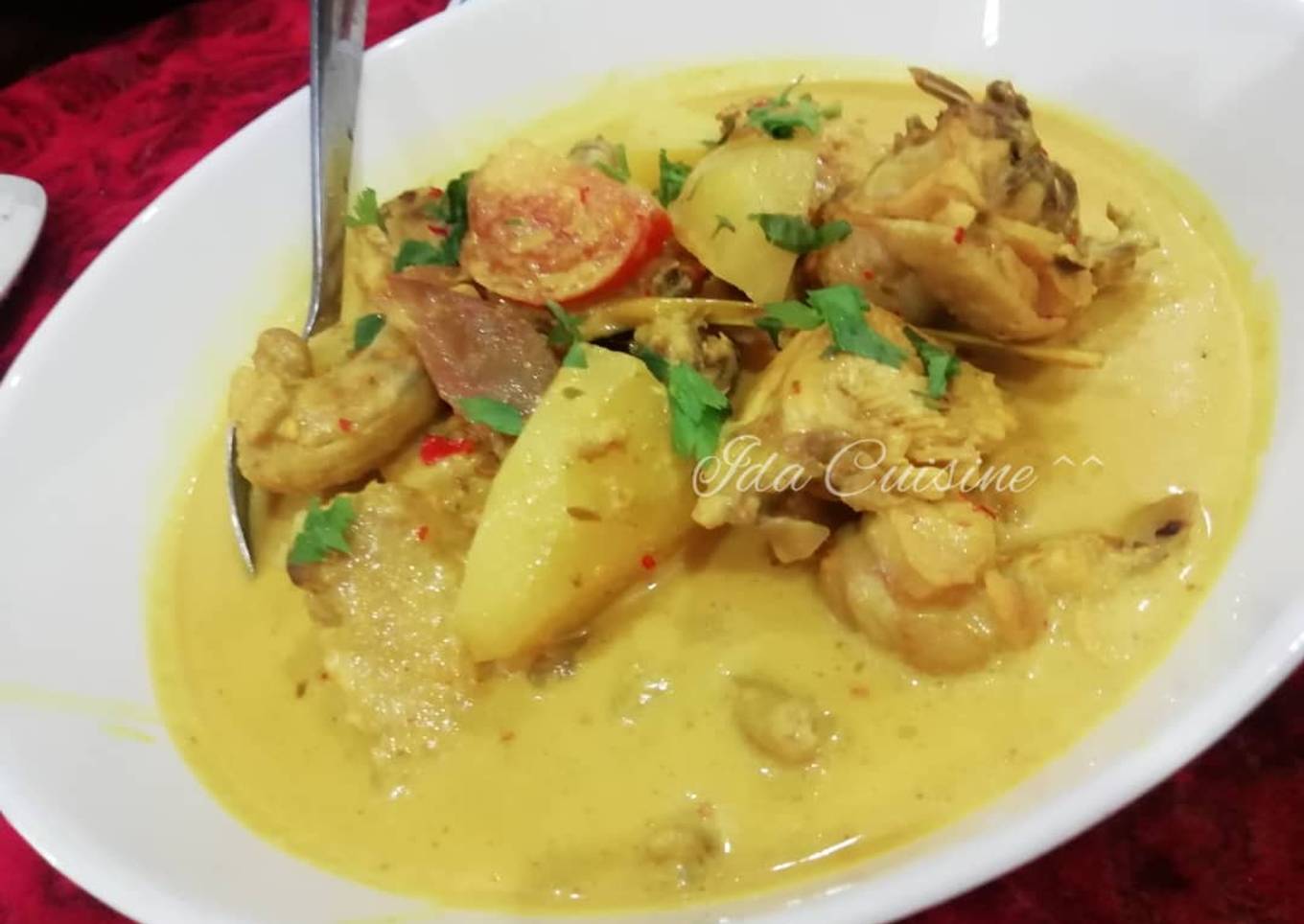 Liburan: memasak ayam dengan lemak yang mengerikan