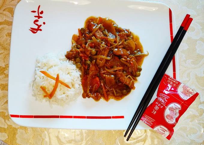 Chop Suey mit Schweinefleisch