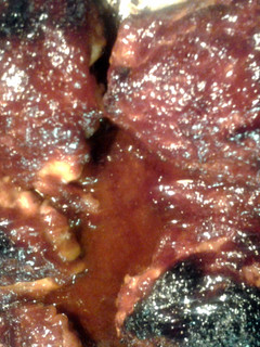 A picture of oven bar-b-que chicken.