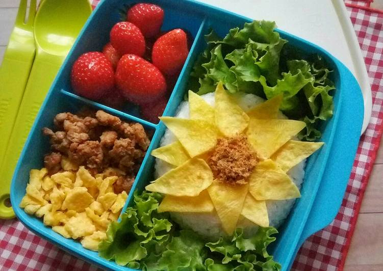 Resep Sunflower Bento yang enak Untuk Jualan