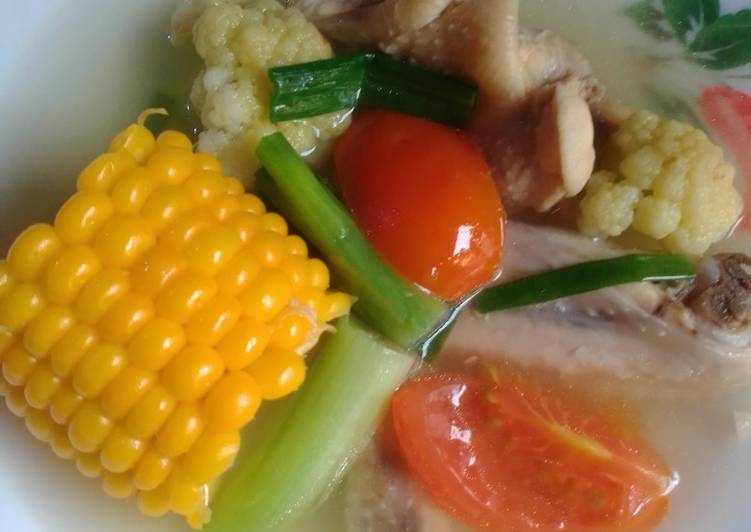 IDE #Resep Sup ayam sukasuka masakan sehari hari